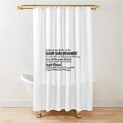 Nick Miller Shower Curtain