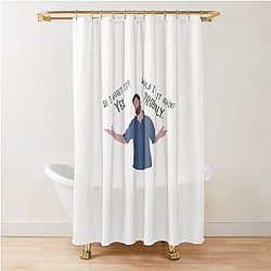 Nick Miller Shower Curtain