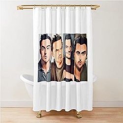 Nick Miller Shower Curtain