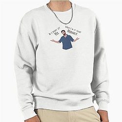 Nick Miller Outline Pullover Sweatshirt