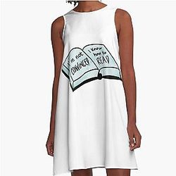 I am Convinced I Know How to Wear Nick Miller A-Line Dress
