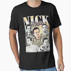 Nick Miller Vintage Oversized Essential T-Shirt