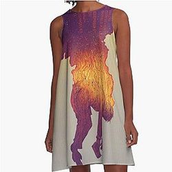 New Girl Nick Miller A Line Dress