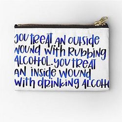 Nick Miller New Girl Quote Zipper Pouch