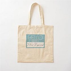 Nick Miller Cotton Tote Bag