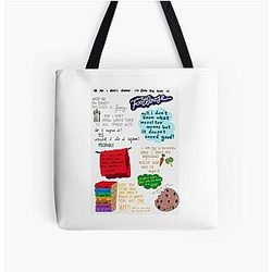 Nick Miller Quote All Over Print Tote Bag