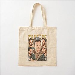 Nick Miller Vintage Cotton Tote Bag