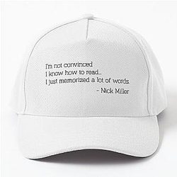 Nick Miller Baseball Cap