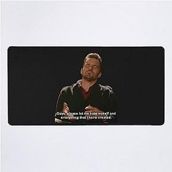 Nick Miller Funny Desk Mat