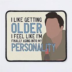 Nick Miller aging into his personality mouse pad
