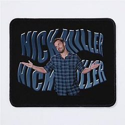 Nick Miller Vintage Tees, Nick Miller Retro Shirt Mouse Pad becomes:
Nick Miller Vintage Tee Mouse Pad