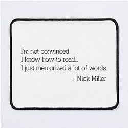 Nick Miller Mouse Pad
