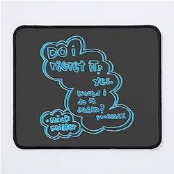 Nick Miller Regret mousepad