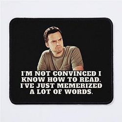 New Girl Nick Miller Classic T Shirt Mouse Pad