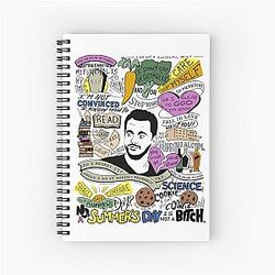 Nick Miller Best Quote Spiral Notebook
