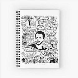Nick Miller Spiral Notebook
