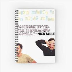 Nick Miller Pocket Spiral Notebook