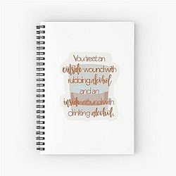Nick Miller Spiral Notebook
