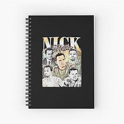 Nick Miller Vintage Spiral Notebook
