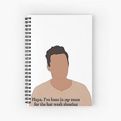 Nick Miller Spiral Notebook