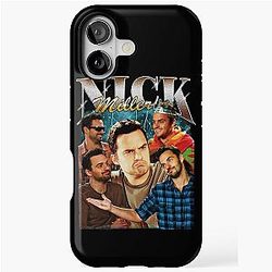 Nick Miller Homage Vintage Tshirt Nick Miller Retro Fan Tees iPhone Case