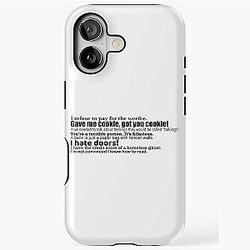 Nick Miller iPhone Tough Case