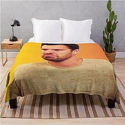 Nick Miller Stone Cold Throw Blanket