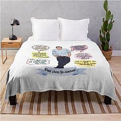 Nick Miller Throw Blanket