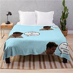Nick Miller Throw Blanket