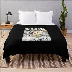 Nick Miller Vintage Throw Blanket