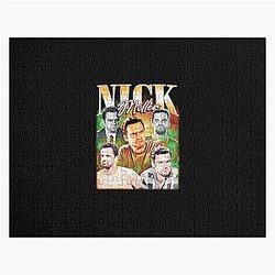 Nick Miller Vintage Bootleg Style Jigsaw Puzzle