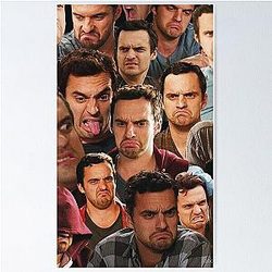 New Girl Nick Miller Poster