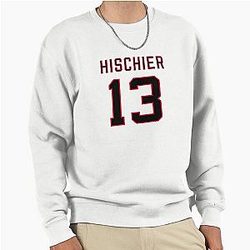 Nico Hischier White Pullover