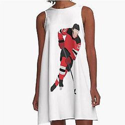 Nico Hischier A-Line Dress