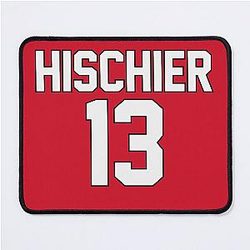 Nico Hischier Jersey Number Mouse Pad