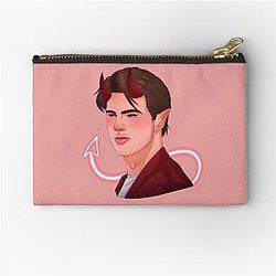 Nico Hischier Jersey Devil Zipper Pouch