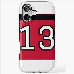 2024 Nico Hischier Home Jersey iPhone Tough Case