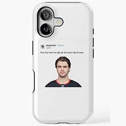 Free My Man Nico Hischier iPhone Tough Case