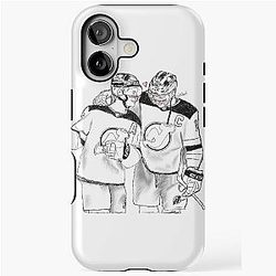 Jack Hughes & Nico Hischier Art Tough Case