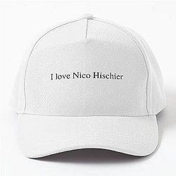 I love Nico Hischier Baseball Cap