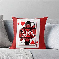 Nico Hischier Throw Pillow