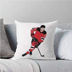 Nico Hischier Throw Pillow