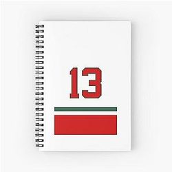 Nico Hischier Spiral Notebook