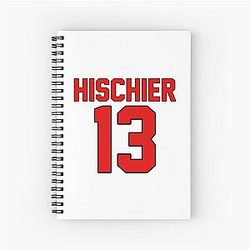 Nico Hischier Jersey Notebook
