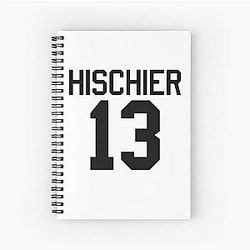 Nico Hischier Spiral Notebook