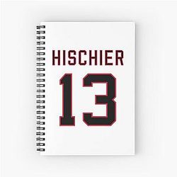 Nico Hischier Spiral Notebook