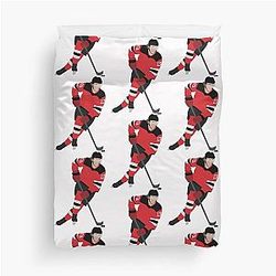 Nico Hischier Duvet Cover