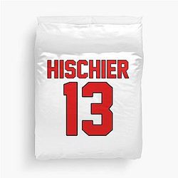 Nico Hischier Jersey Duvet Cover