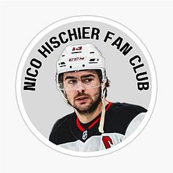 Nico Hischier Fan Club Sticker