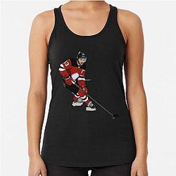 Nico Hischier Racer Back Tank Top